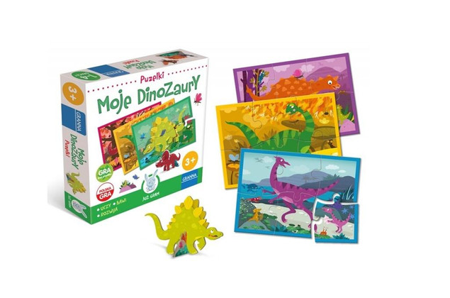Moje Dinozaury Puzelki GRANNA 00396