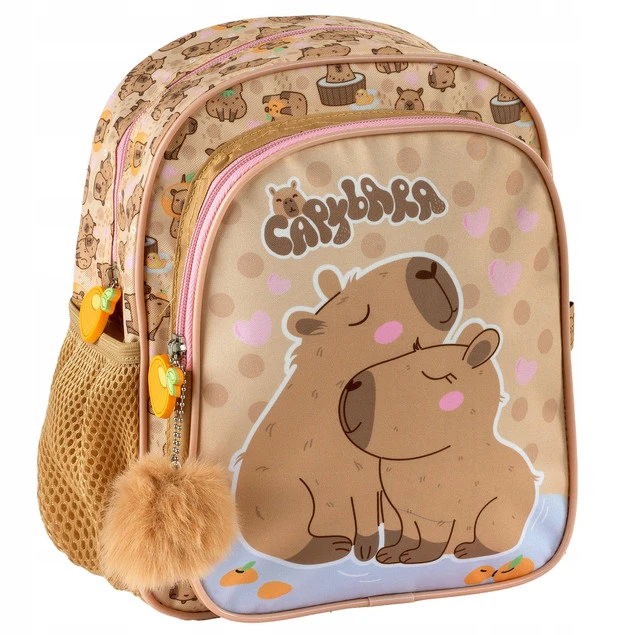 Plecak przedszkolny wycieczkowy KAPIBARA CAPYBARA PLECACZEK_1
