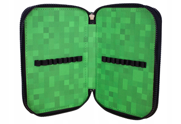 Piórnik potrójny Jumbo BW Minecraft AC3
