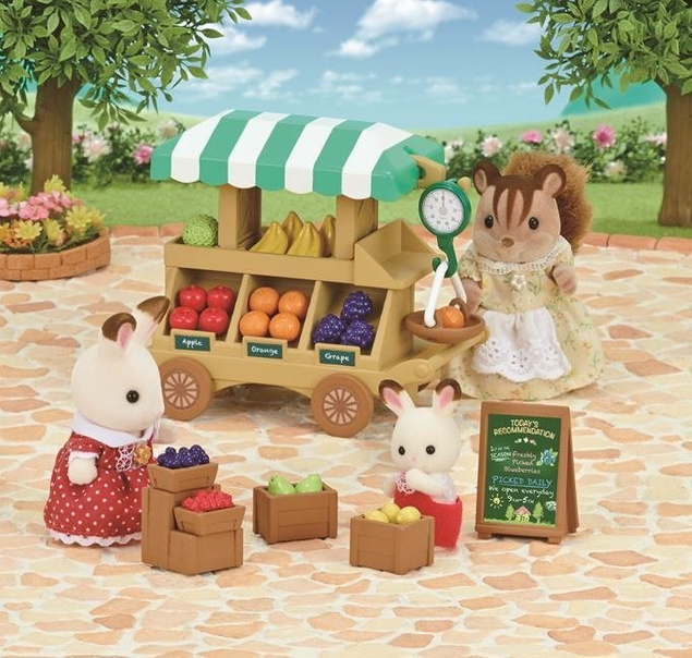 SYLVANIAN FAMILIES STRAGAN Z OWOCAMI 5265