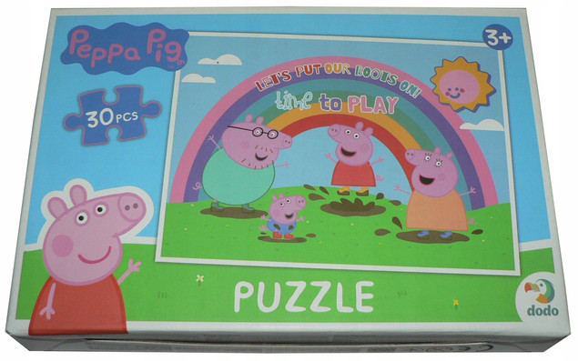 Puzzle 30 el. Świnka Peppa – leśna wyprawa (Trefl)
