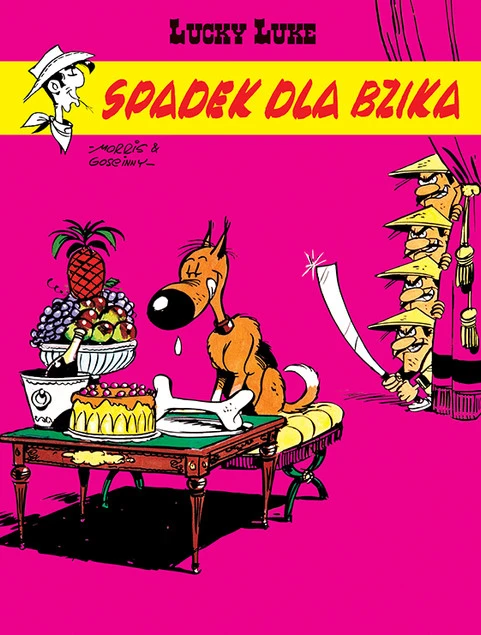 Lucky Luke Spadek dla Bzika Morris, René Goscinny_1