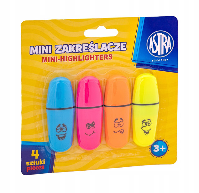 Mini zakre slacze 4 kolory ASTRA