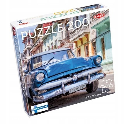 Puzzle Tactic 200 Vintage Car in Havana Zabytkowy Samochód