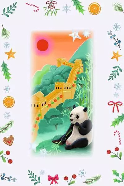 Kalendarz adwentowy puzzlowy 24x54el Ravensburger
