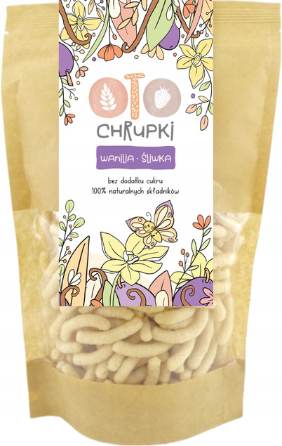 Chrupki Naturalne Wanilia Śliwka OtoLandia