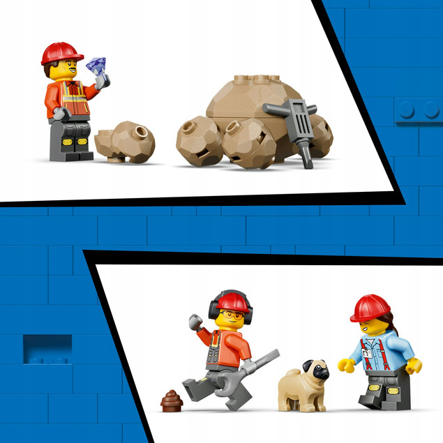 LEGO City 60494 Wywrotka i Ładowarka Czołowa – Plac Budowy