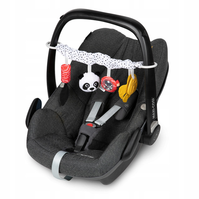 CANPOL BABIES Zawieszka Sensoryczna Do Wózka Fotelika Kontrastowa BabiesBoo