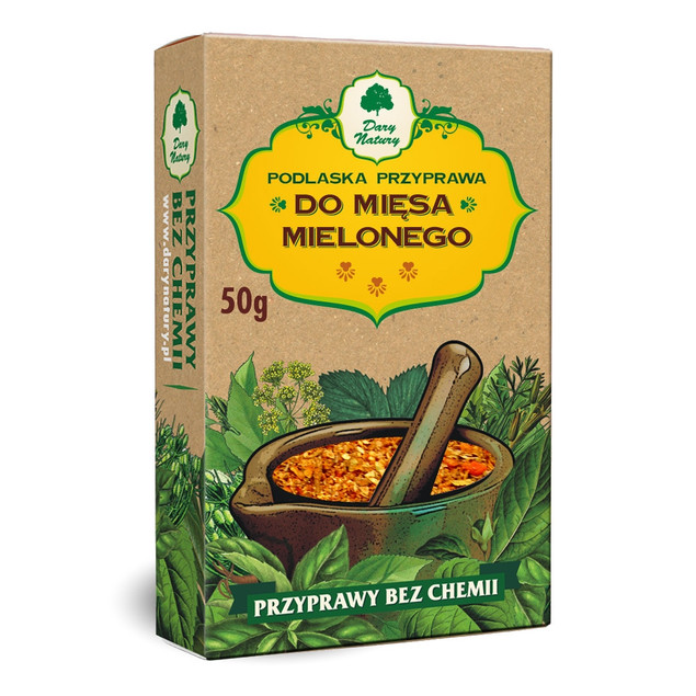 Dary Natury Podlaska przyprawa do mięsa mielonego 50 g