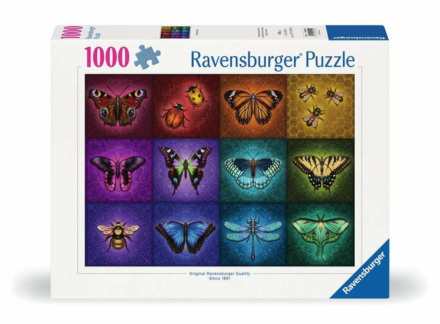Puzzle 1000 Piękne skrzydlate owady