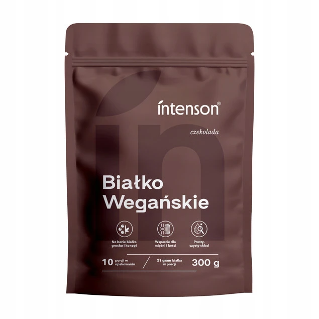 Intenson Wegańskie Białko Czekoladowe 300g