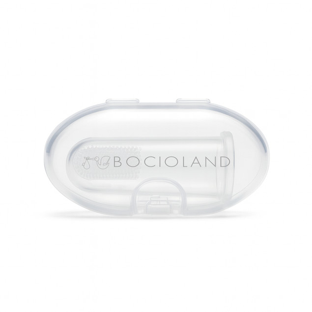 BOCIOLAND Szczoteczka Do Zębów i Dziąseł Silikonowa Masażer Dla Niemowląt