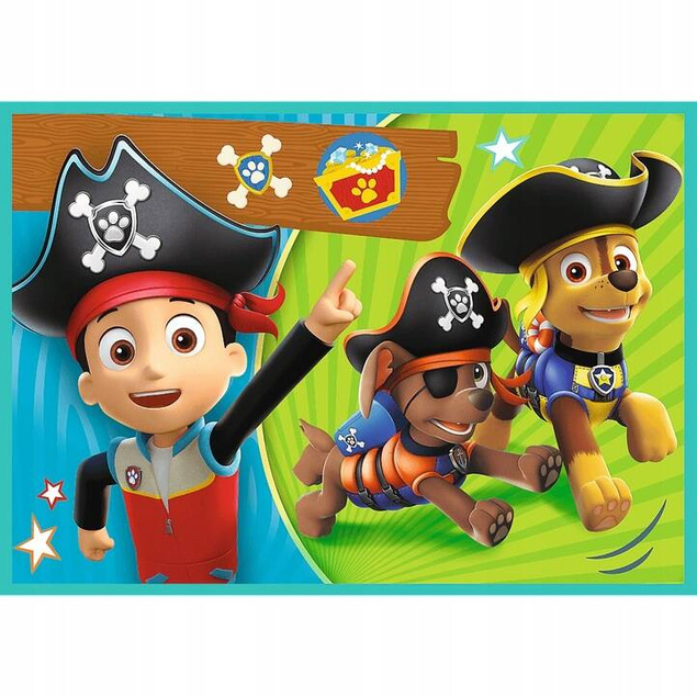 Puzzle 4w1 Psi Patrol Chase Marschall Sky Paw Patrol Trefl OUTLET