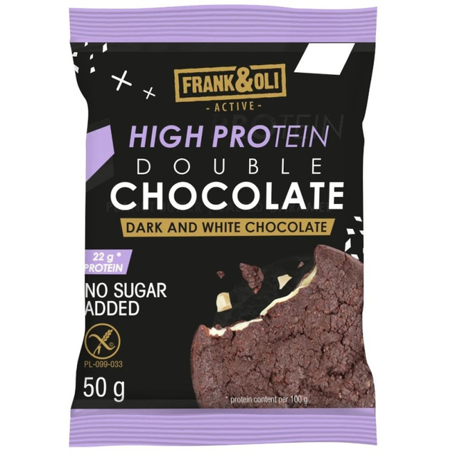 Frank & Oli Ciastko Proteinowe Double Chocolate