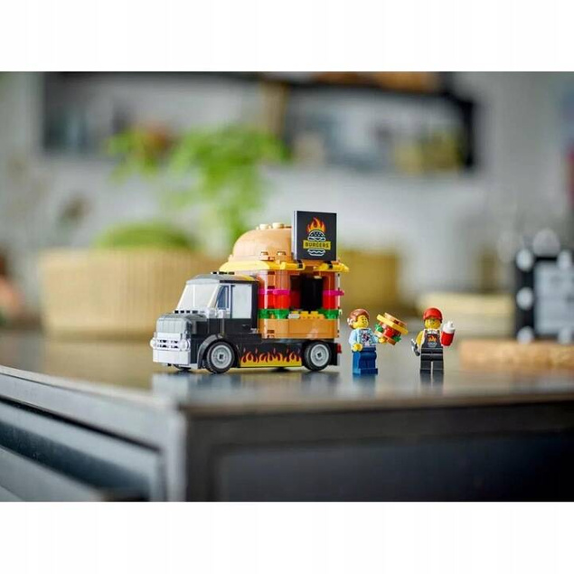 LEGO City Ciężarówka Z Burgerami 194el. 5+ 60404