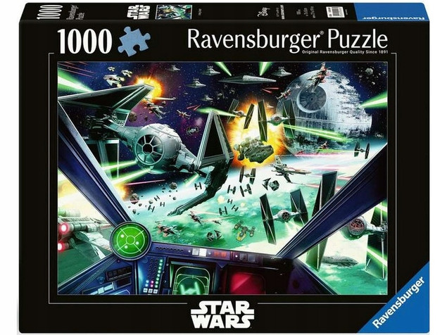 Puzzle Ravensburger 1000 elementów Star Wars X-Wing Cockpit