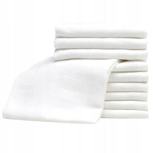 BOCIOLAND Pieluchy TETROWE Bawełniane Hipoalergiczne 70x80 10szt.