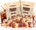 PANDY Sour Cola Żelki Gumowe Bez Dodatku Cukru o Smaku Coli 50g x2