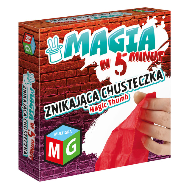 Gra planszowa Magia w 5 minut Znikająca chusteczka Multigra