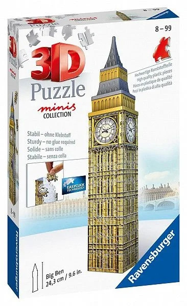 Puzzle 3D Ravensburger Minis Collection Big Ben 60 el. 112463
