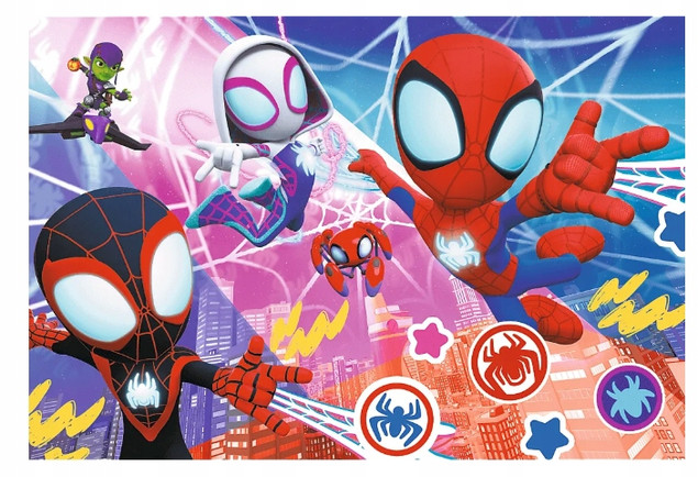 Trefl Puzzle Spidey 60 el. Bohaterka Przygoda Marvel