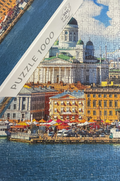 Puzzle Tactic 1000 elementów: Widok na Helsinki