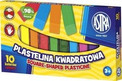 Plastelina 10kol kwadratowa ASTRA