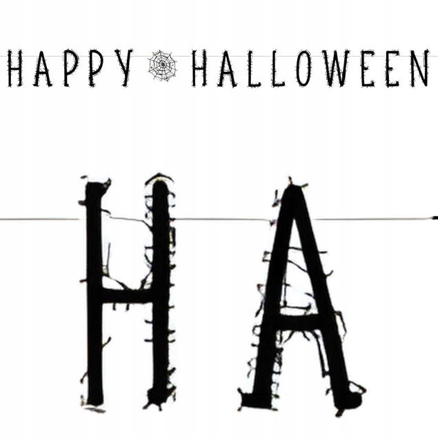 Amscan Girlanda papierowa "Happy Halloween" 180x15 cm
