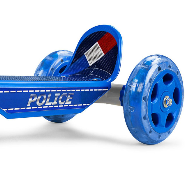 Hulajnoga dziecięca trójkołowa Policja Spokey