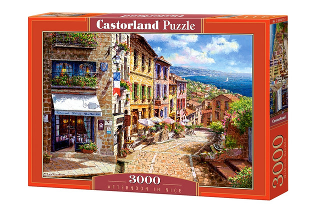 Puzzle 3000 Układanka Miasto KRAJOBRAZ Nicea Francja Widok Domy 9+ Castor