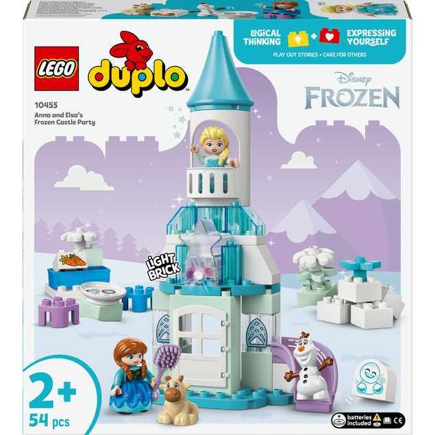 Klocki LEGO DUPLO Kraina Lodu: Zamek Anny i Elsy - Uroczystość (54 el.)