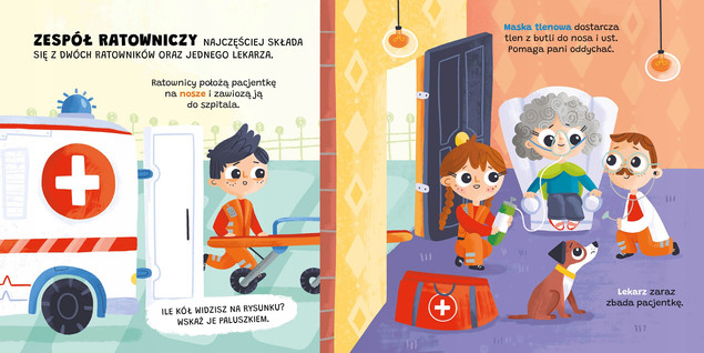 Tytuł
Karetka Zielona Sowa Maszyny i Pojazdy Książeczka dla Maluszka Patrycja Grześkowiak
