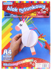 Blok rysunkowy A4 KOLOR Schemat