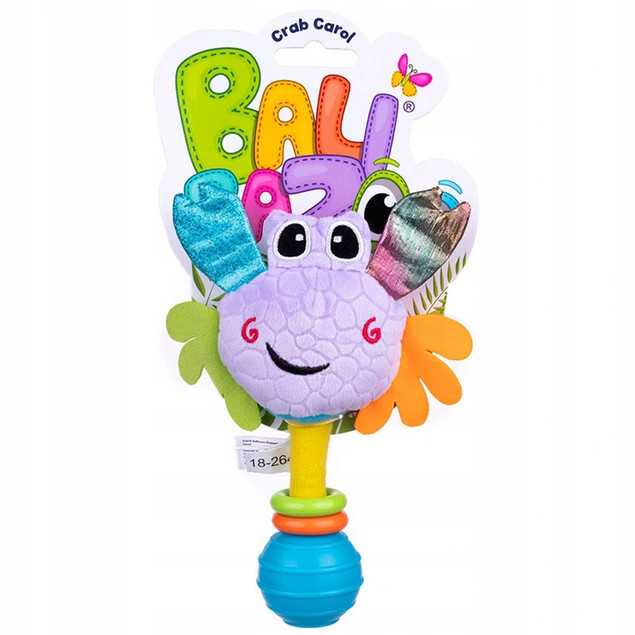 DUMEL BALIBAZOO Grzechotka Krab Carol 85820