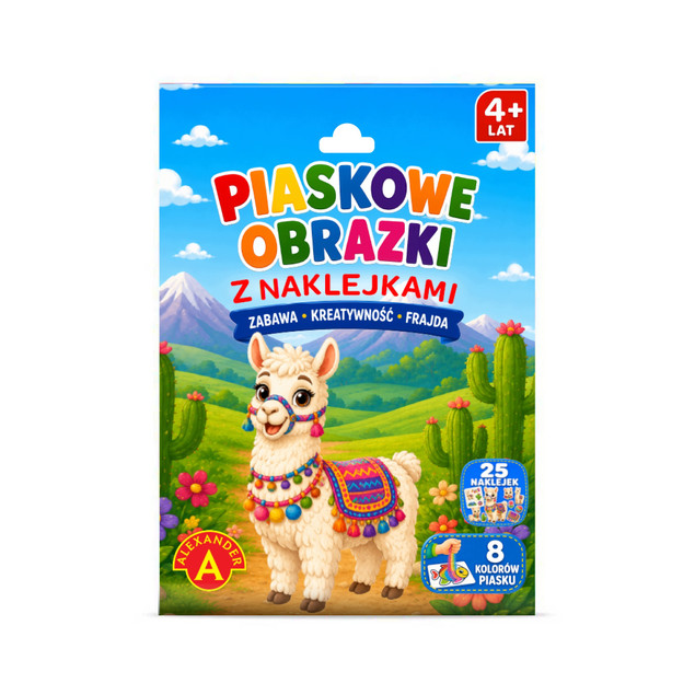 sand painting alpaca – Alexander