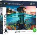 PUZZLE 500 OCEAN WODA PLAŻA ZWIERZĘTA MORSKIE 