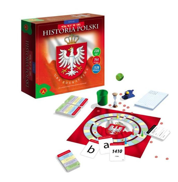 Zabawka Edukacyjna Quiz Historia Polski Wielki