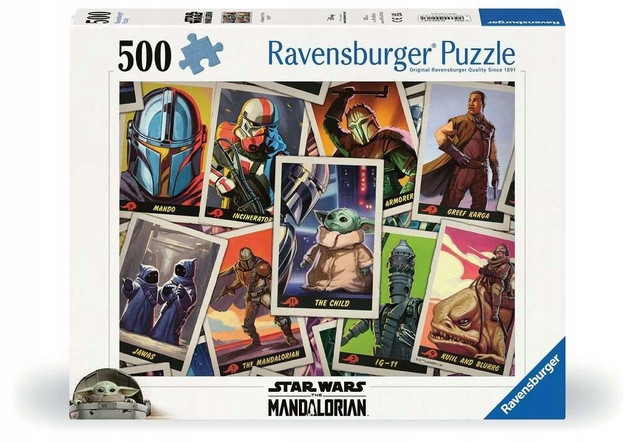 Puzzle Ravensburger 500 elementów Star Wars Mandalorian