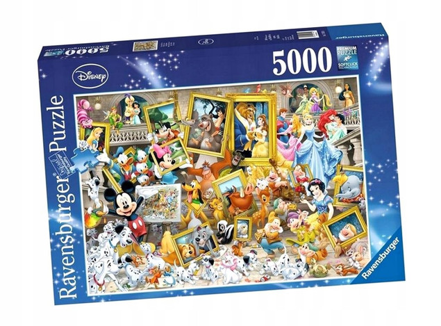 Ravensburger Puzzle 5000 Postacie Disney