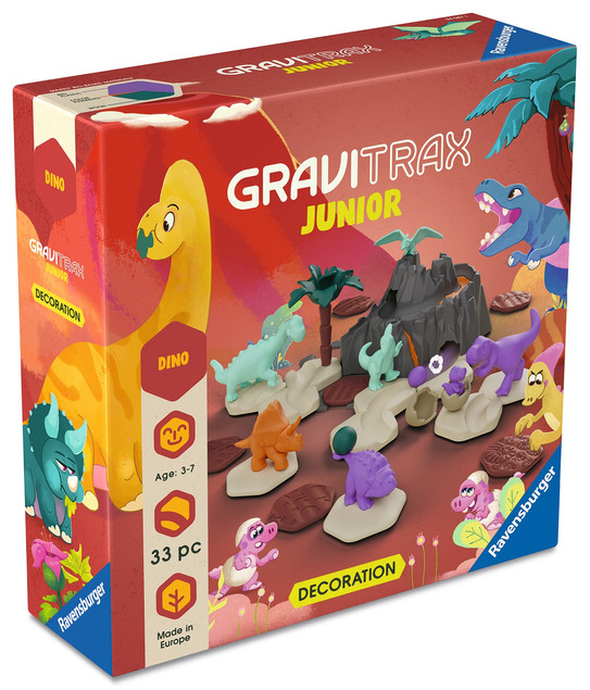 Zabawka konstrukcyjna Ravensburger GraviTrax Junior Dino 3+ wielokolorowa