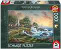 Puzzle Schmidt Spiele 1000 el. Thomas Kinkade: Nadmorski Krajobraz Premium