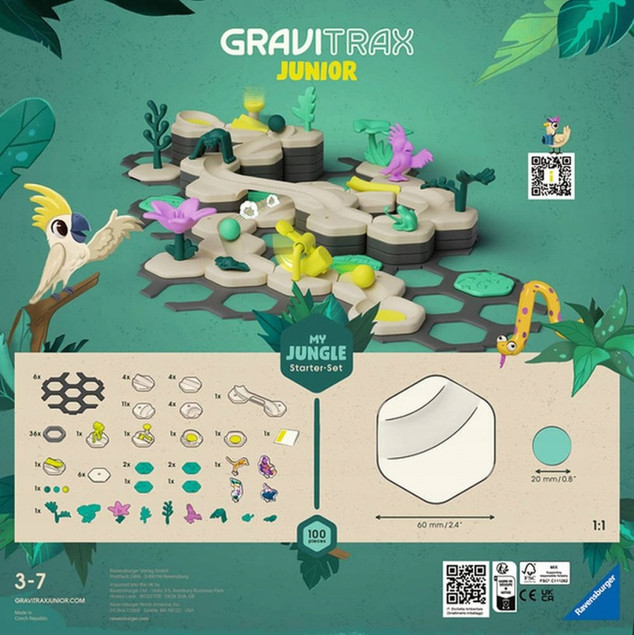 Gravitrax Junior Zestaw startowy Dżungla 274994 Ravensburger