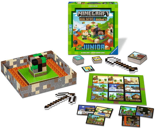 Ravensburger Minecraft: Budowniczy i Biomy Junior
