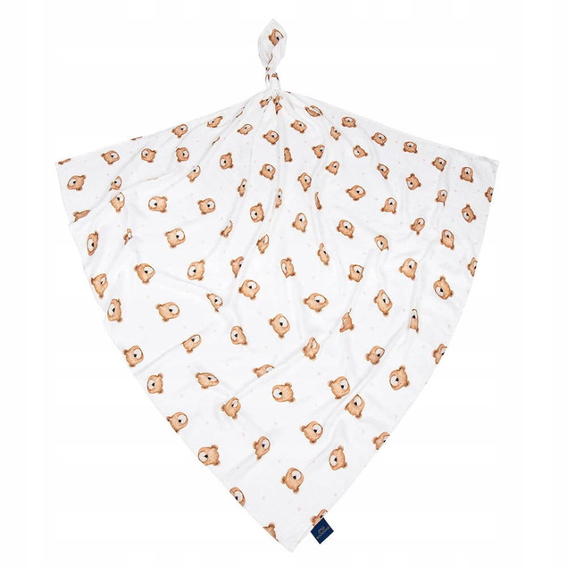 Pieluszka Bambusowa 40x40 TEDDY BEAR – Bocioland