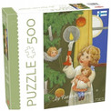 Puzzle Tactic 500 elementów Christmas Card Świąteczne