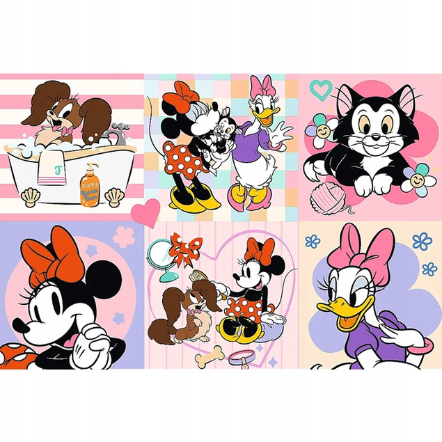 Tytuł
Trefl Puzzle 160 el. Kolorowy dzień Minnie Disney dla Dzieci 6+