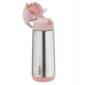 B.box Bidon Termiczny ze Słomką Blush Crush 500 ml Stal Nierdzewna 12m+