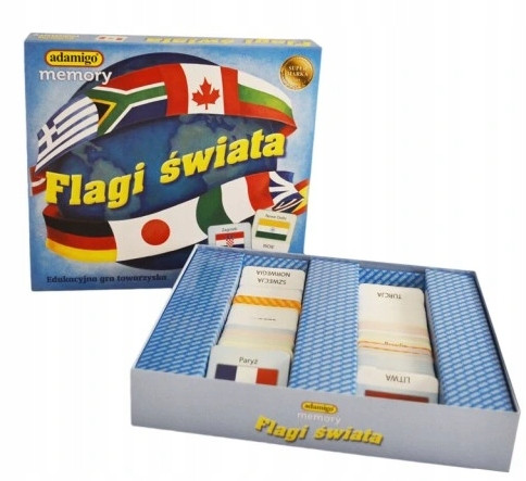 FLAGI Memory – Gra pamięciowa z flagami świata