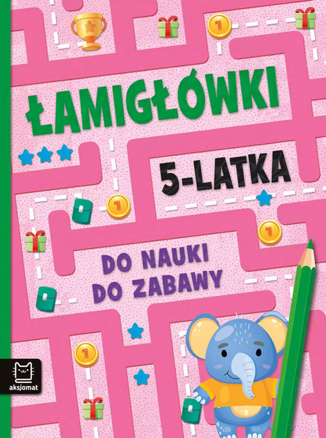 Łamigłówki 5-latka. Do zabawy, do myślenia Beata Karlik Bogusław Michalec