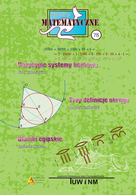 Miniatury Matematyczne 78: Rozwój Liczb, Systemy Pozycyjne | Jędrzejewicz, Sendlewski